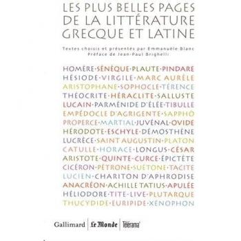 Les plus belles pages de la littérature grecque et latine