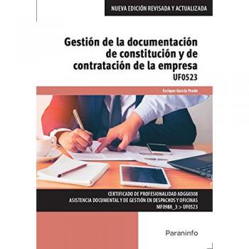 GESTIÃN DE LA DOCUMENTACIÃN DE CONSTITUCIÃN Y DE CONTRATACIÃN DE LA EMPRESA UF0523
