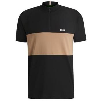 BOSS Polo 50538102 Negro de algodón deportivo y casual L