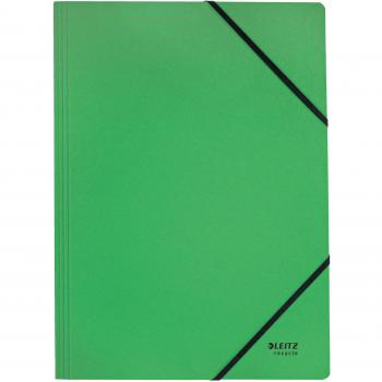 Carpeta Leitz Recycle Gomas DIN A4 Cartón Reciclable 100% Amarillo
