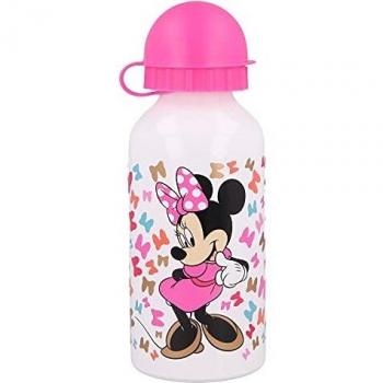 BOTELLA ALUMINIO 400 ML MINNIE SO EDGY BOWS