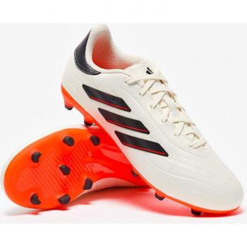 Adidas Botas de Fútbol Copa Pure 2 League FG para Niño Césped Artificial Blanco (Talla 34)