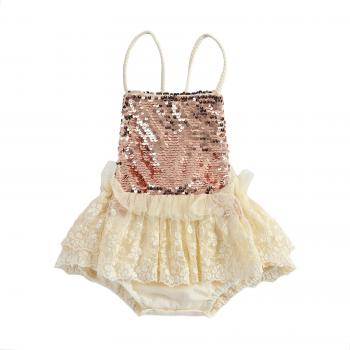 FOCUSNORM 0-24M Baby Girls Sleeveless Jumpsuit