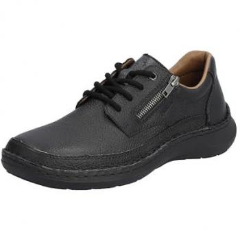 Rieker Walkingschuh Schwarz Flacher Absatz für Herren