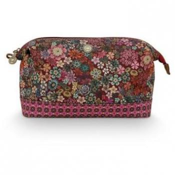 Pip Studio Große Kosmetiktasche Tutti i Fiori Pink