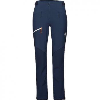 Mammut Women's Mountain Sports Softshell Pants Blue EU 42