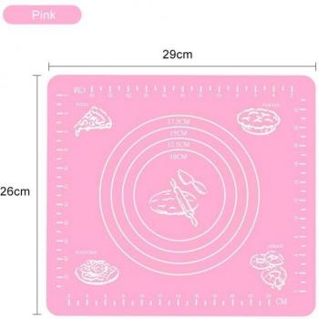 Tapis de pâtisserie en silicone 26x29CM
