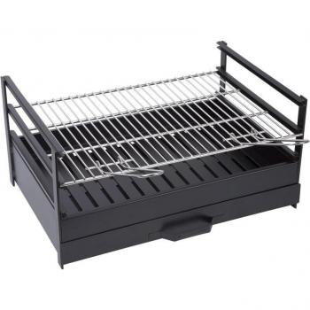 Sauvic Tiroir Grill 70x40 cm – Charbon