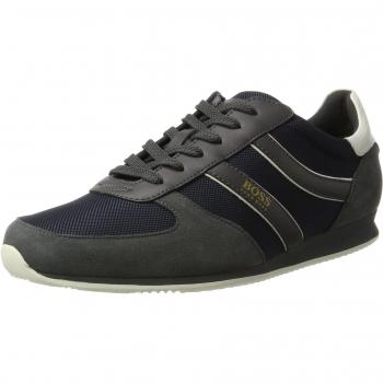 BOSS Orange Herren Orland_Runn_ny Sneaker, Dunkelgrau, 42 EU
