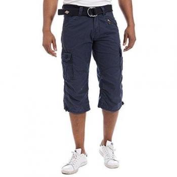 Pantalones de Carga 3/4 para Hombre Timezone MilesTZ, color Azul