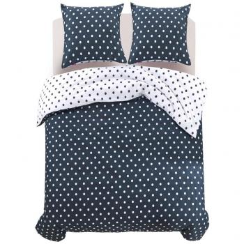 Set di copripiumini pois 240x220, 60x70 cm
