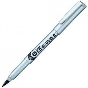 Marqueur Permanent PENTEL NMS51 – idéal pour CD‑R, DVD‑R et surfaces vitrées, bois, métal