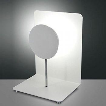 Fabas Luce 3339‑30‑178: White LED Tischleuchte mit Dimmfunktion