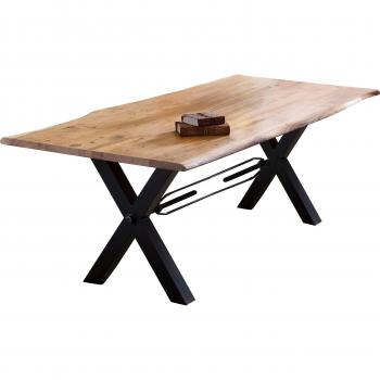 Esstisch im Baumstamm-Design