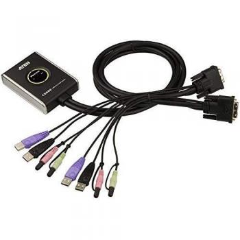 Aten CS682 Commutateur KVM 2 Ports USB DVI Audio