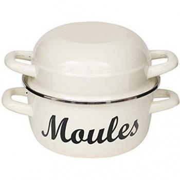 Victor Champagne Stainless Mussel Pot – 26x20x17 cm