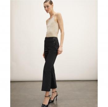 Pantalón Motivi Vestir Kick Flare Botones