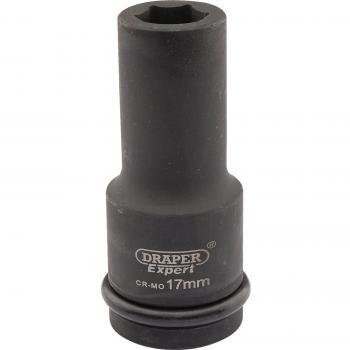 Draper Expert 17mm 3/4 Square Drive Hi-Torq 6 Point Deep Impact Socket