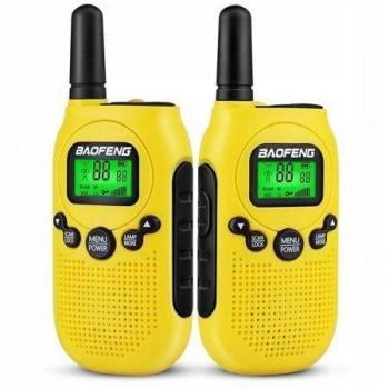 Walkie-talkie Baofeng T6 Panda Amarillo