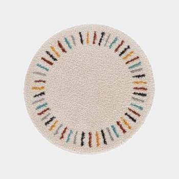 Tapis décoratif rond pour enfant