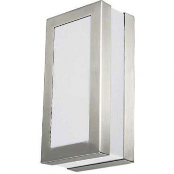 Rabalux 8170 Wand-/Deckenleuchte Stuttgart, IP44, Edelstahl