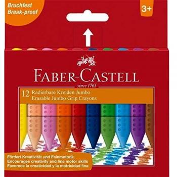 Erasable Triangular Crayons by Faber-Castell
