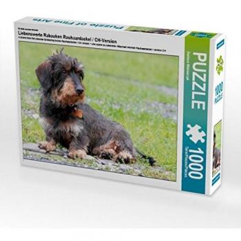CALVENDO Puzzle Liebenswerter Rabauke 1000 Teile Lege-Größe 64 x 48 cm Foto-Puzzle Bild von Barbara Mielewczyk