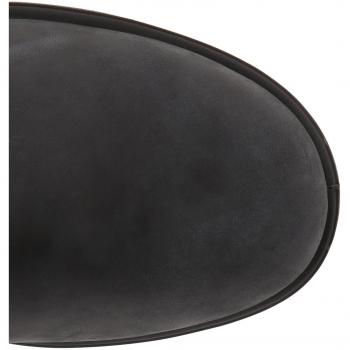 Blundstone 587 Unisex Pull On Leather Chelsea Boots In Black US Size 4