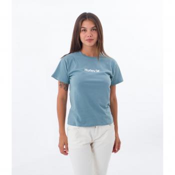 T-Shirt Femme Short Sleeve One & Only Bleu Fumé S