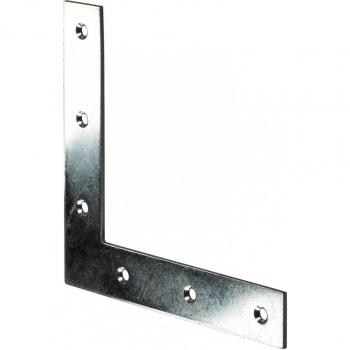 Équerre HETTICH 120 mm en acier zingué pour assemblage