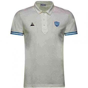 Le Coq Sportif Frauen-Racing-92 Polo SS M Opt – Frischweiß, Größe 2XL