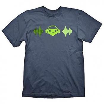 Gaya Entertainment Men's Overwatch T-Shirt Lucio's Beat, Charcoal