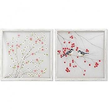 Quadro DKD Home Decor Cherry Tree 80 x 2,5 cm
