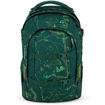 Satch Pack Green Compass 3‑teiliges Schulrucksacksystem