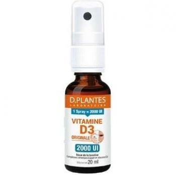 D3 Original 2000 UI Spray Vegetal