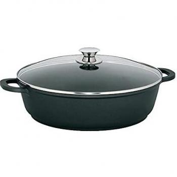 Kela Kerros Aluguss Servierpfanne 5,0 l schwarz