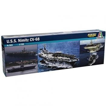 ITALERI 1/720 Scale USS Nimitz Aircraft Carrier Model
