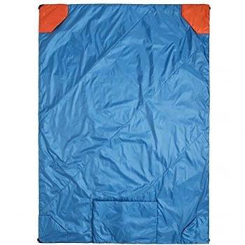 Orange and Blue Insulated Versa Tech Blanket by Klymit, Model 13VBOR01C