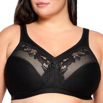 Glamorise Wire-Free Full-Figure Bra 40G Black