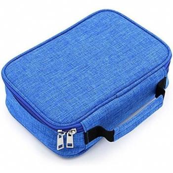 Trousse de papeterie en toile 72 compartiments