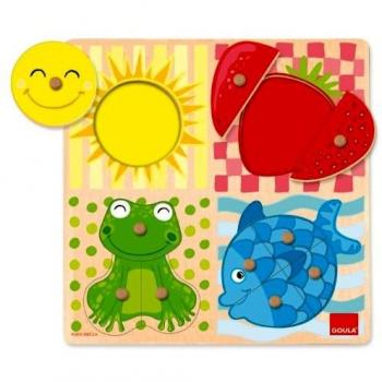 Goula 53110 – Set di Puzzle Colorati