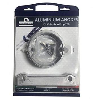 Universal Voltron 280 Dual‑Prop Aluminium Anode – Silver Edition