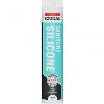 Soudal Trade Clear Silicone Sealant 290ml