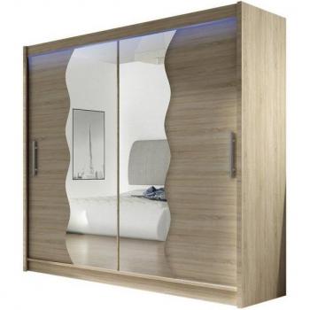 Garderobe London X mit Schiebetüren