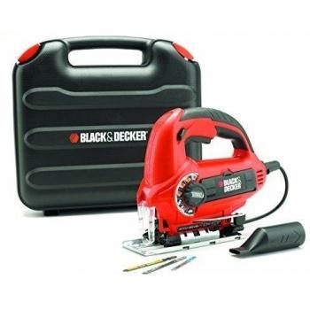 Black and Decker KS800SK-QS Sierra de vaivén 520 W, con AutoSelect y maletín