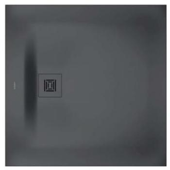Bac à Douche Durable Duravit Sustano 900×900 mm, Gris Obscur