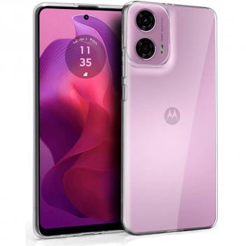 Protector Transparente de Silicona para Moto G04 y Moto G24