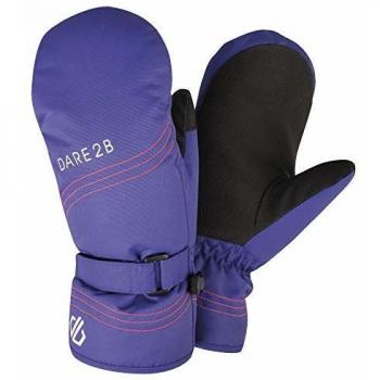Dare 2b Stormy Kids Winterhandschuhe – Wasserdicht, isoliert, mit Schirmfutter, Blau Spectrum – 8/9/10 Jahre