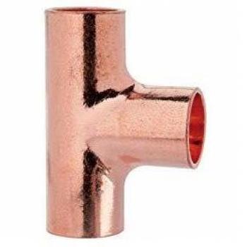 Connexion femelle en T – cuivre – 52 mm