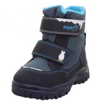 Superfit HUSKY1 1-006047-8000 – Kinderklettschuhe Blau/Türkis